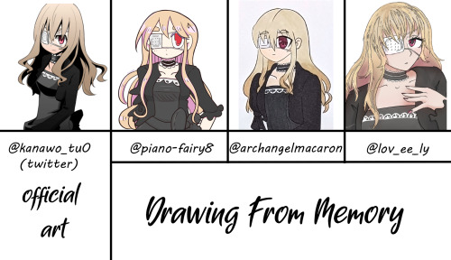 A While Ago, @piano-fairy8, @lov-ee-ly And I Played "Drawing From Memory," Which Is Exactly What It Sounds