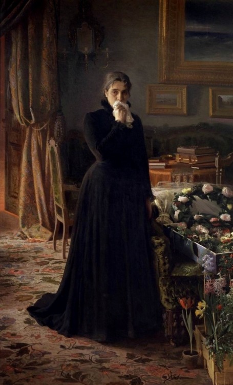Inconsolable Grief, Ivan Kramskoi, 1884