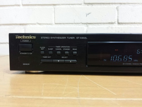Technics ST-X302L Stereo Synthesizer Tuner, 1992