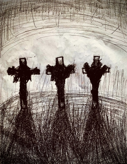 I Drew These Three Students Dead And In The Crosses