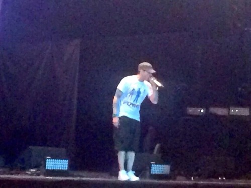 imrapgod:  King Mathers - 12/03/2016 Lollapalooza  OMG!! I WAS THERE. I STILL DONT BELIEVE I SAW EMINEM IN PERSON SINGING ON THE STAGE ALMOST IN FRONT OF ME.