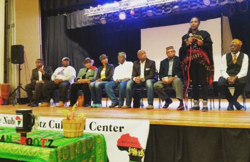 Spoke on panel at Nubian Rootz community Kwanzaa celebration in...