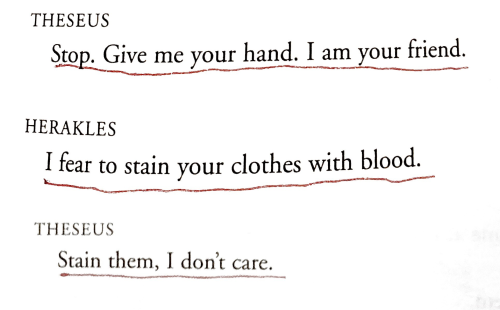 bakwaaas:Euripides (Tr. Anne Carson) / @wholeheartedsuggestions / Jenny Slate / Euripides again 