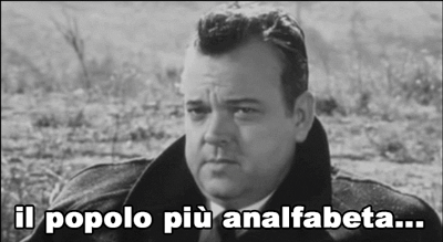 catastrofe:Pasolini + Welles = Ricotta (½)gbrlferraresi !!!