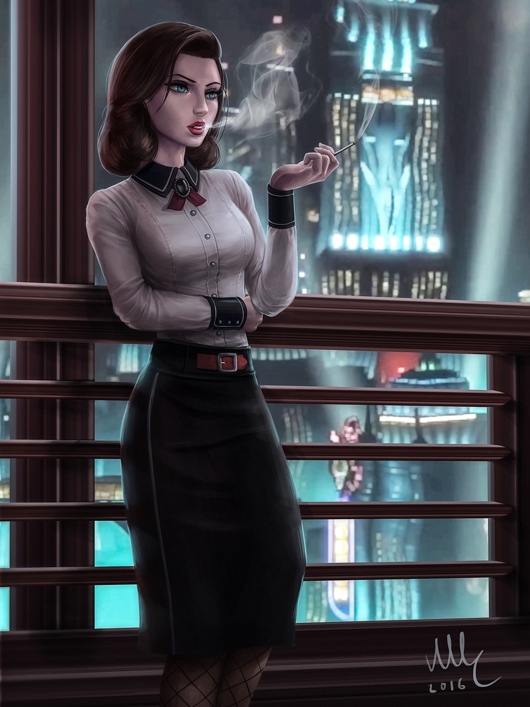 Elizabeth - Bioshock Infinite on Behance