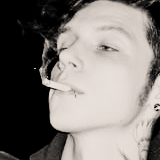 blackveilbrideswwegleek:  Andy Biersack ; smoking  