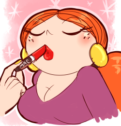 Princesscallyie:    Ultrajchapmanstuff Said: Prinny Trying Out New Red Lipstick And