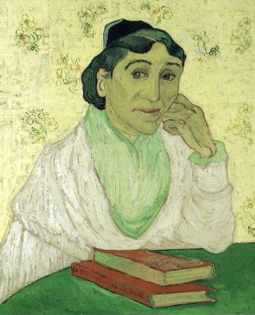 vincentvangogh-art: Portrait of Madame Ginoux (L’Arlesienne), 1888 Vincent van Gogh