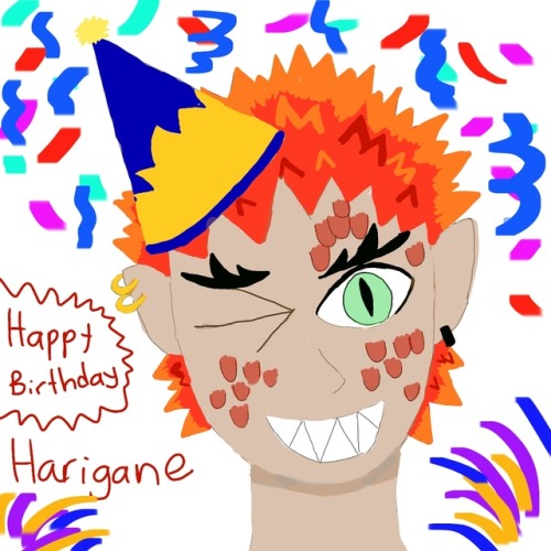 Happy Birthday Harigane!!!!!! {I'm A Couple Days Late } ( @alieneykho OC )