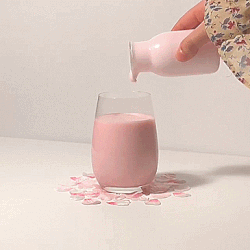 Beige And Pink Babycore W/ Comfort Food