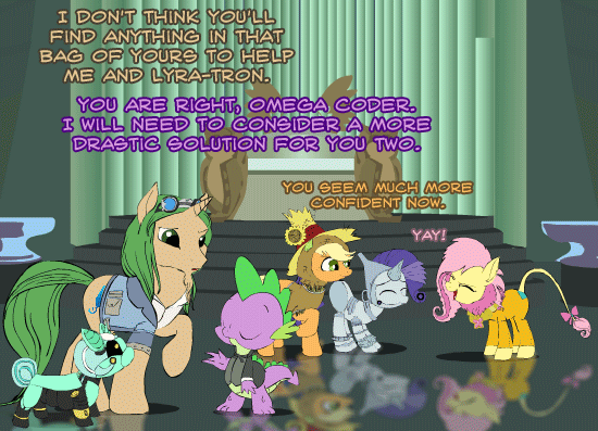 ask-omegacoder:  We Repair Ponies #75  =o