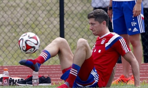 Football. Robert Lewandowski. Bayern München