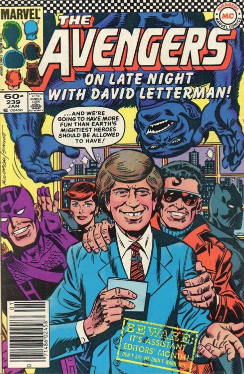 aritter01:The Avengers on Late Night With David Letterman!