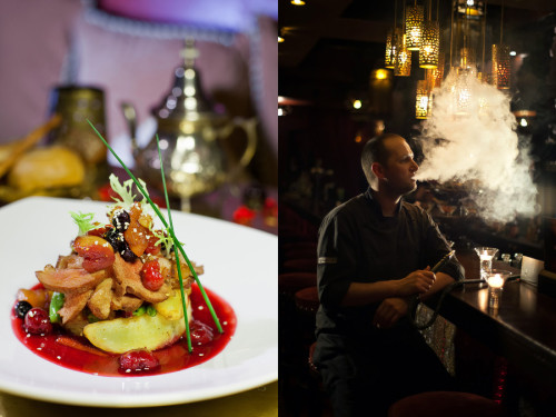 silverjimmy: m-borgomani: When visiting restaurants or cafés we look through menus, chat with