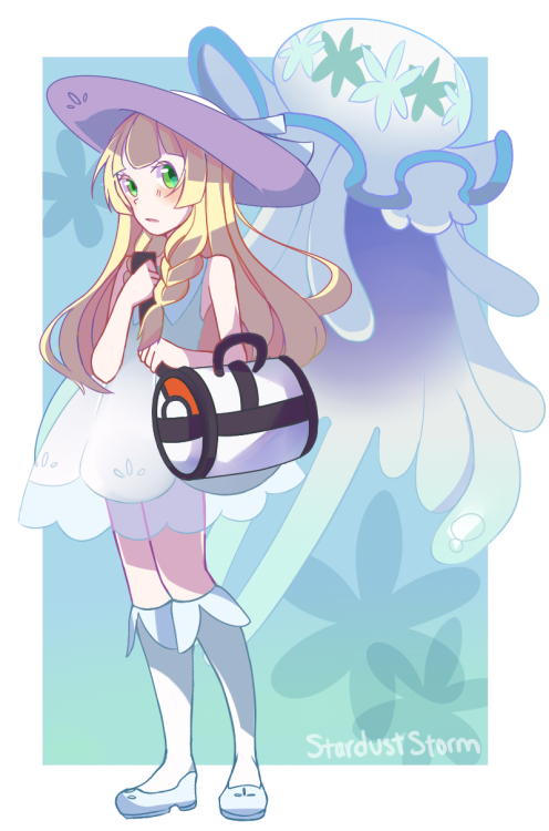 starduststorm-art:Tell me your secrets Lillie, what’s the connection between you and UB-01?Tbh