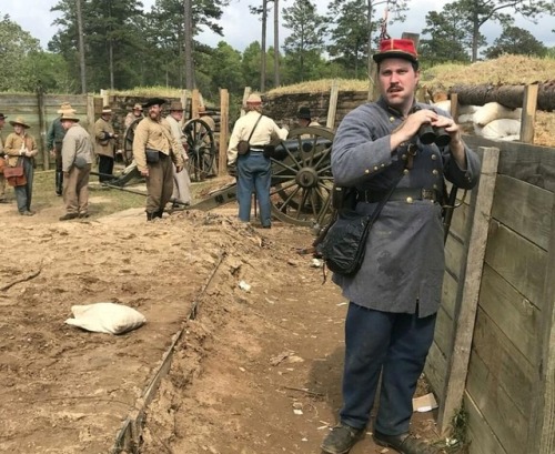 bantarleton:The 2019 reenactment of the battle of Fort Blakeley.