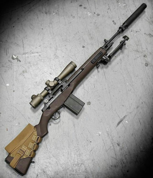 tacticalsquad:  Surpressed Crazyhorse! 🔫Credit - @metalhead_1 📸 
