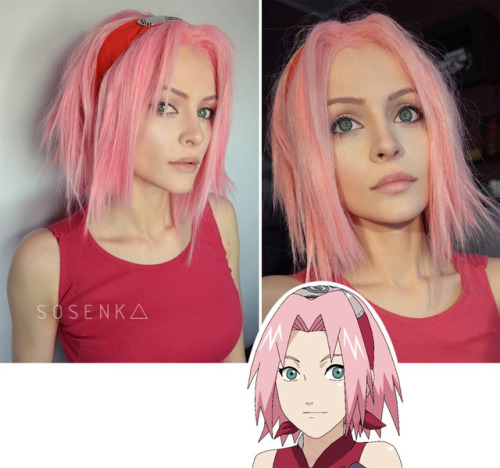 Sakura (makeup test)