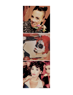 demetriahs:  ledger-heath: Demi + Halloween