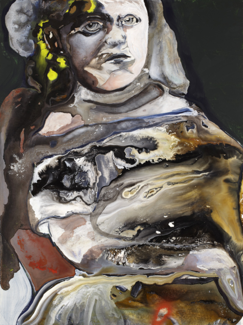 wtxch:  Maya Bloch (Israeli, b. 1978)Untitled, 2011Acrylic and oil on canvas