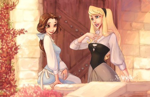 eric-coldfire - geekearth - Disney Yuri by X-ArielleI didn’t...