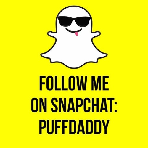 P Diddy: &ldquo;IM ANSWERING EVERYBODY ON MY SNAPCHAT FOR THE NEXT 24 HOURS EVERY SINGLE PERSON. THI