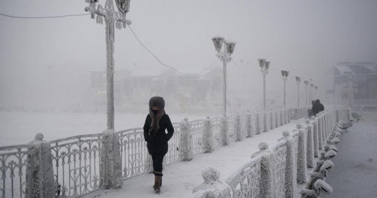 El lugar habitado más frío de la Tierra es Oymyakon