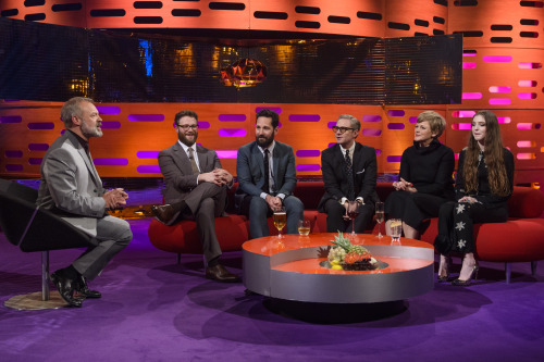 【HQ】April 28, 2016 - London, UK - Martin Freeman during filming of The Graham Norton Show, at The Lo