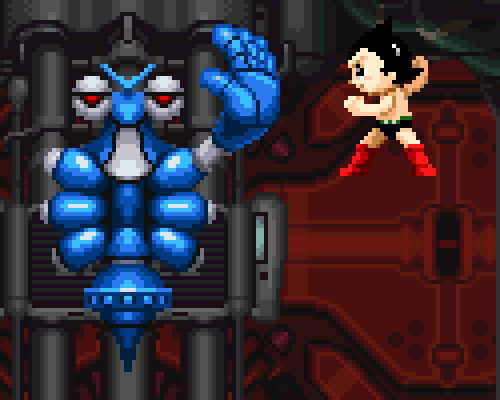 pixelclash:   the face ain’t listening -  Astro Boy: Omega Factor (Treasure/Hitmaker