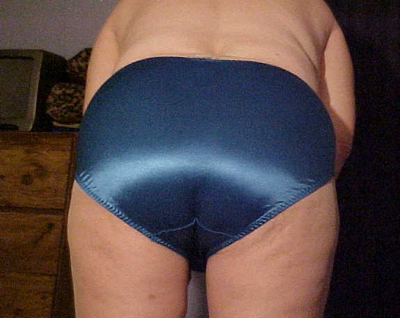 full back satin panties