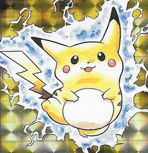 Real talk tho, who was old enough to remember when Pikachu was more fat and had a white belly?