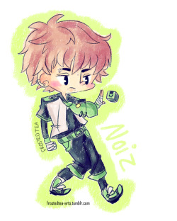 frostedtea-arts:  Drawing of Noiz for bbut-heichouu ^o^  One of my followers requested I draw Noiz so here he is &gt;w&lt; hope it&rsquo;s okay. Re-blogged form my art blog.