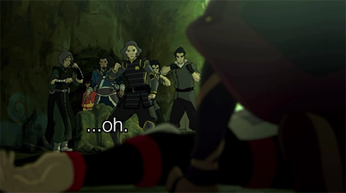 holyhogmonkey:  lokgifsandmusings:  …to anyone who ever says Asami is useless,