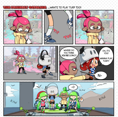 XXX thesmai:  Here’s the next Friendly Octoling! photo