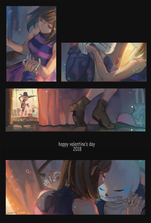 I Couldnt Follow Frans Week But I Managed To Draw Something For Valentines Day! I Try To Finish This