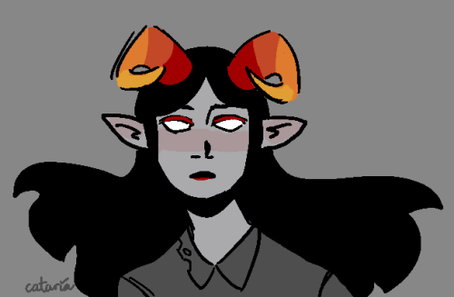 Very Quick Aradia Redraw. I Have Been Drawing A Lot But Mostly Oc Stuff. I'm So Excited For Artfight.