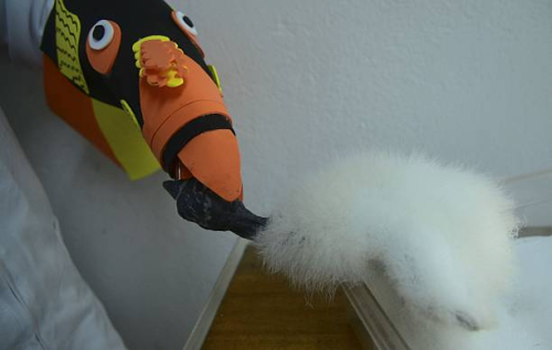 awkward-teabag: pom-seedss: nightjarring: I REALLY love the puppets people use to rear wild birds I 