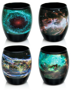 laughingsquid:  Colorful Drinking Glasses