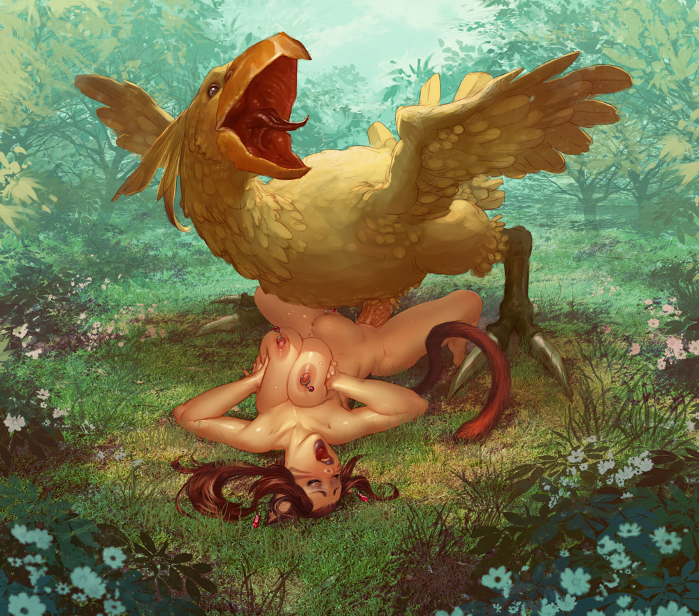 ahentaiscompanion:  Bestiality Stomach Bulge request by Anonymous 
