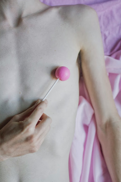shi-mai:  PINK CANDLES BY LAURENCE PHILOMENE OLIVIER. 