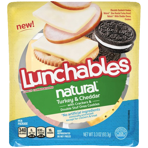 Lunchables Naturals Turkey and Cheddar Crackers