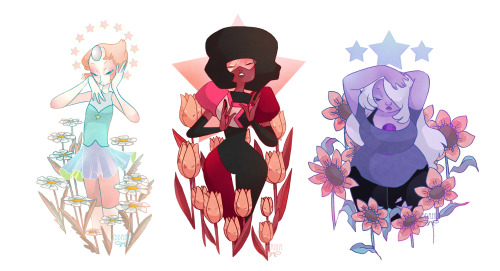 Sex miss-dahia:  Garnet, Pearl and Amethyst ♥ pictures