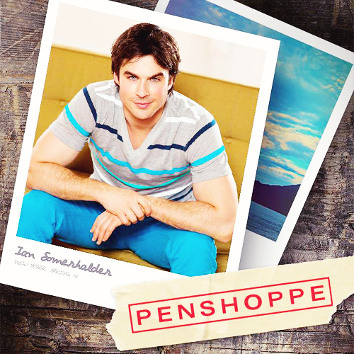 Ian Somerhalder - PENSHOPPE Spring campaign 2014