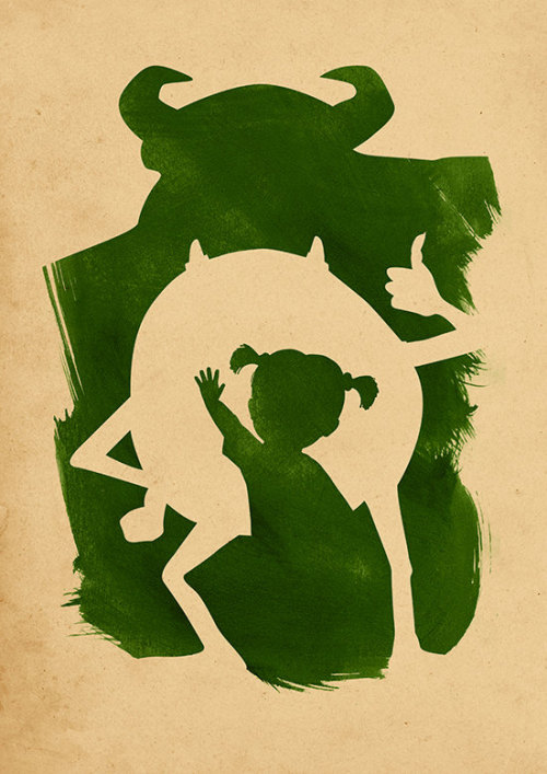 pixalry:  Walt Disney Pixar Minimalist Poster Set - Created by MoonPoster Available for sale on Etsy.