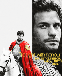 MERLIN Graphic Battle: permanentmochakisses vs. landofmerlin ↳ Round 2: Favorite Knights + 3 colors