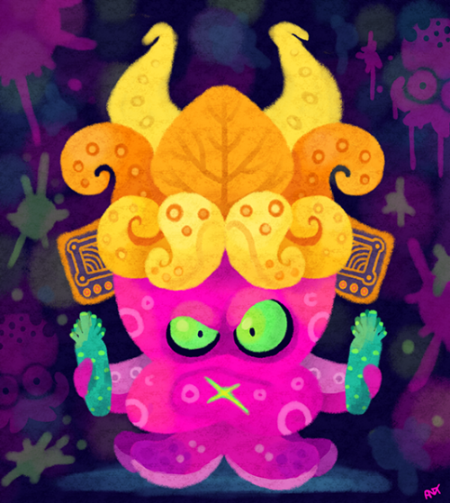 krakenfinsoup:   an octo with a very good boss theme  