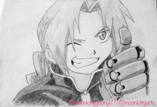 10 year art throwback!! 2010; fullmetal alchemist 