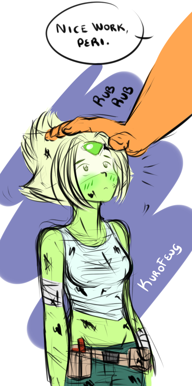 kurofeng:  Maybe in the future Peridot learns that praises taste better when they