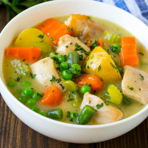 foodieproject - This chicken stew is a hearty blend of tender...