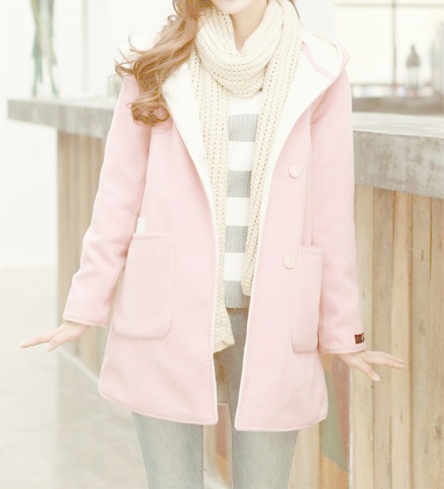 ♡ Kawaii Fleece Coat (5 Colours) - Buy Here ♡Please like and reblog if you can!